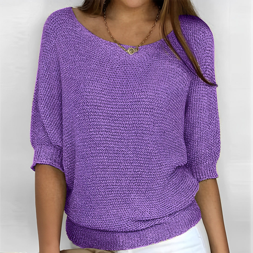 Selene - Neckholder‑Pullover