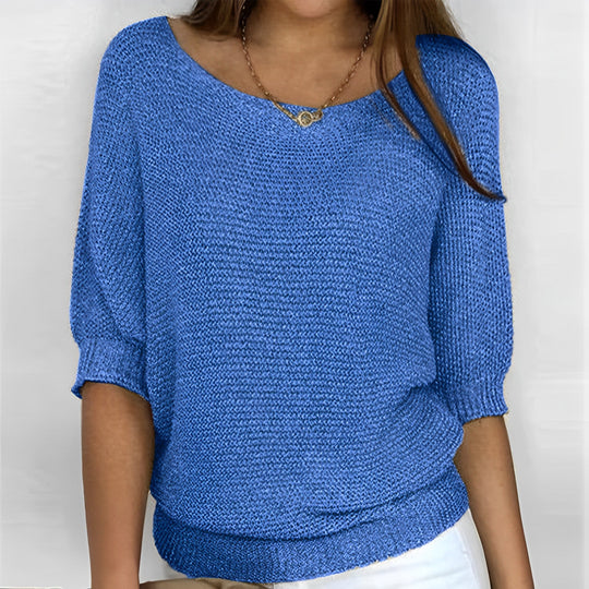 Selene - Neckholder‑Pullover