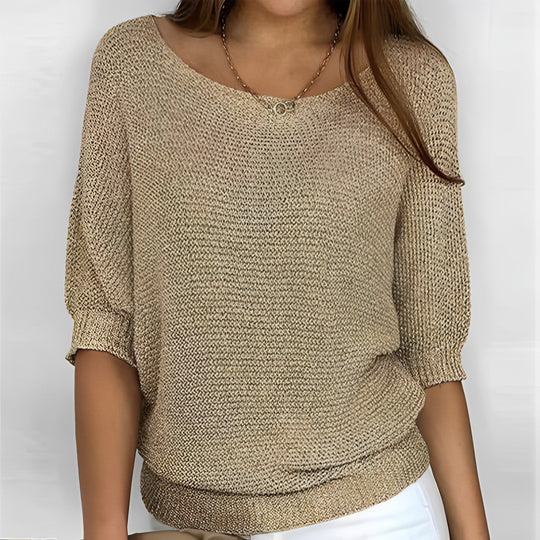 Selene - Neckholder‑Pullover