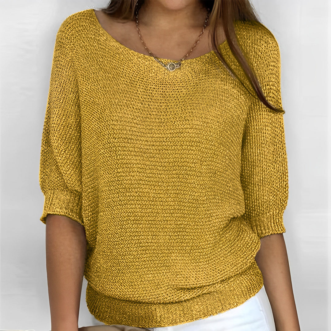 Selene - Neckholder‑Pullover