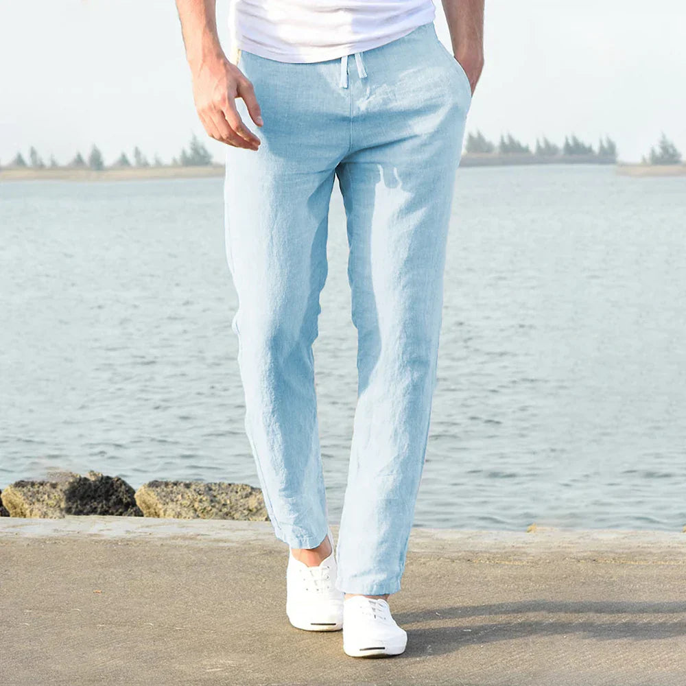 Immanuel - Sommerliche Herren Leinenhose für stilvollen Komfort