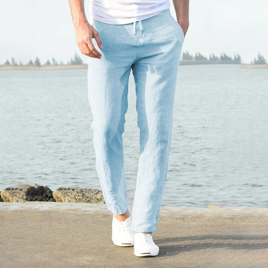 Immanuel - Sommerliche Herren Leinenhose für stilvollen Komfort