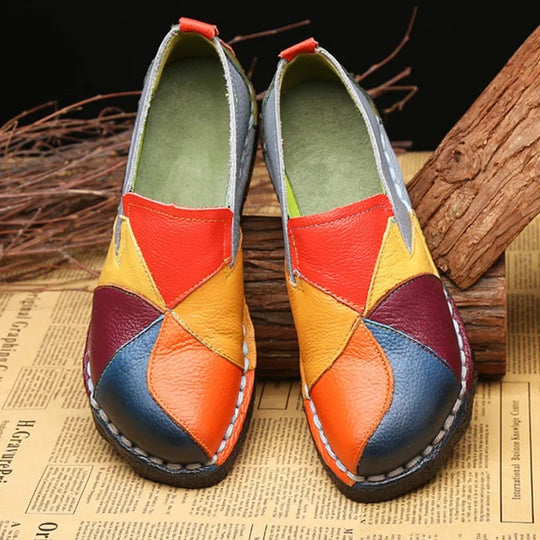 Nerry - Farbe Patch Schuhe