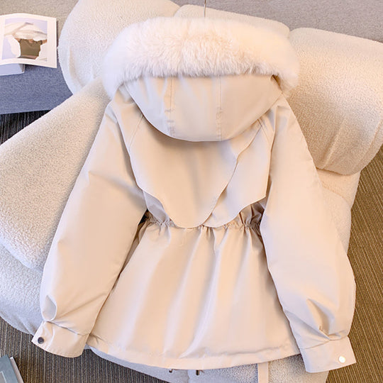 Jordan - Winterjacke mit Kunstfellkragen
