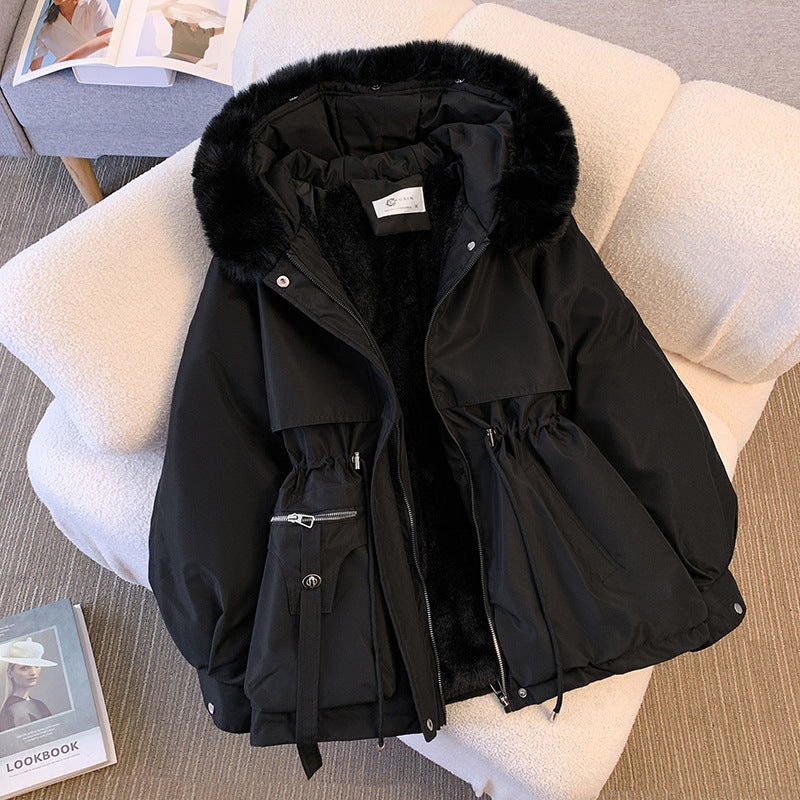 Jordan - Winterjacke mit Kunstfellkragen