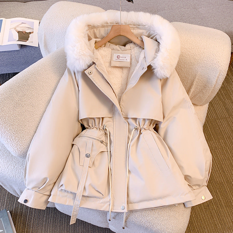 Jordan - Winterjacke mit Kunstfellkragen