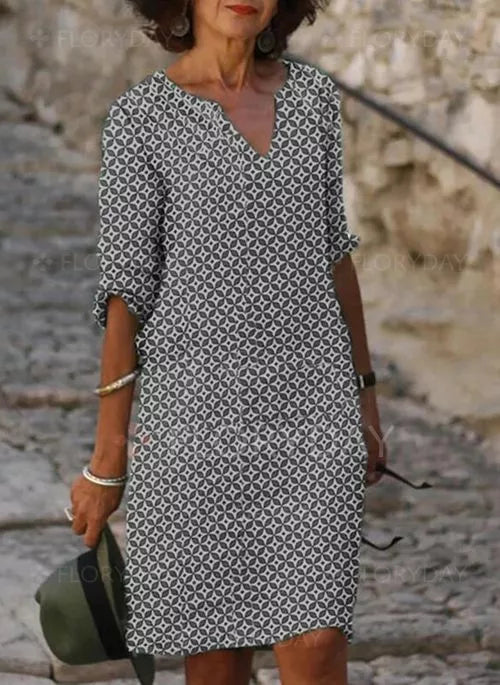 Brylee - Elegantes Midi‑Kleid für Damen