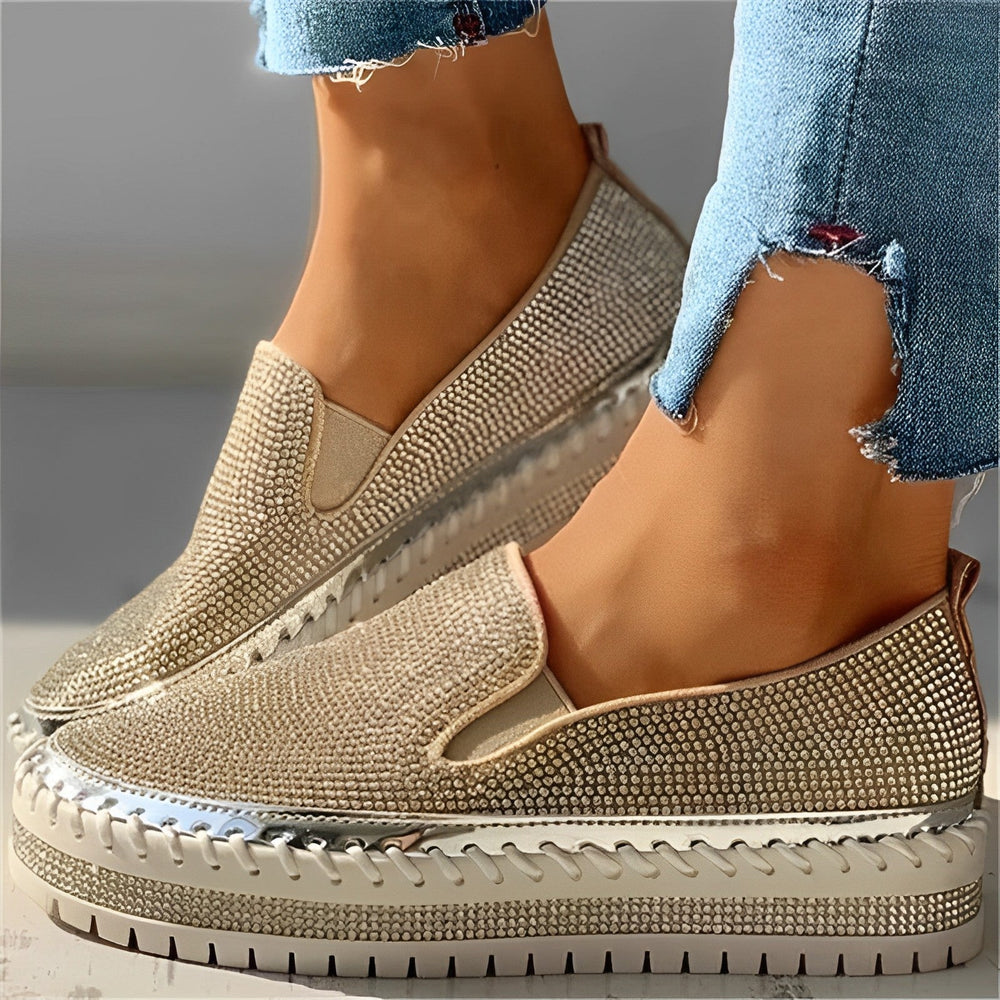 Candy Gem - Funkelnde Diamant-Loafer