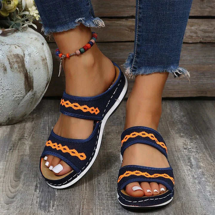 Hannah – Stilvolle Orthopädische Sommer-Sandale