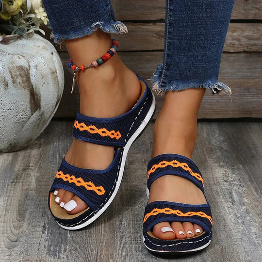 Hannah – Stilvolle Orthopädische Sommer-Sandale