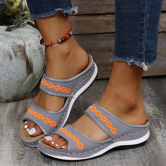 Hannah – Stilvolle Orthopädische Sommer-Sandale