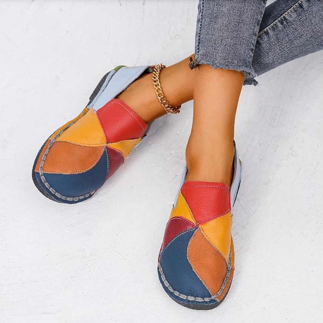 Nerry - Farbe Patch Schuhe