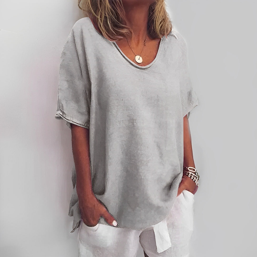 Marina - Lässige und lockere Bluse für Damen