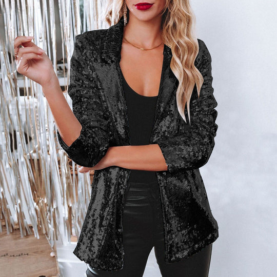 Cora - Mila Pailletten-blazer
