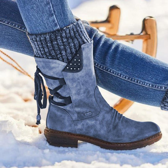Iris – Orthopädische Damen-Winterstiefel für Problemfüße