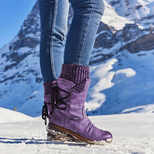 Iris – Orthopädische Damen-Winterstiefel für Problemfüße