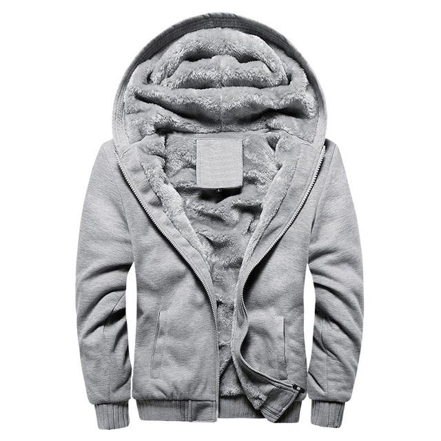 Istvan – Herren Winter Hoodie mit Fleecefutter