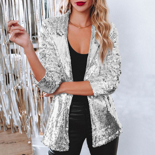 Cora - Mila Pailletten-blazer