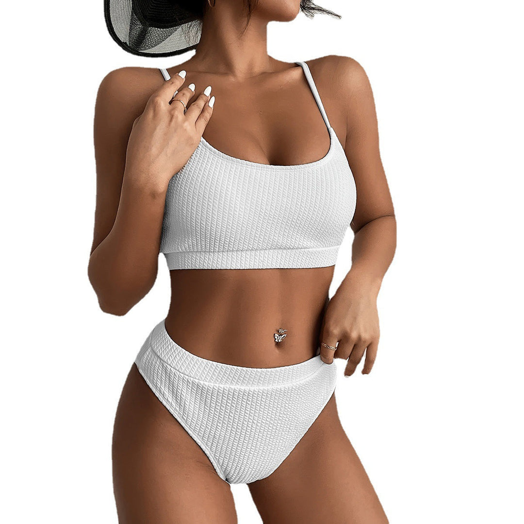 Ondine - Bikini-Badebekleidung mit hoher Taille