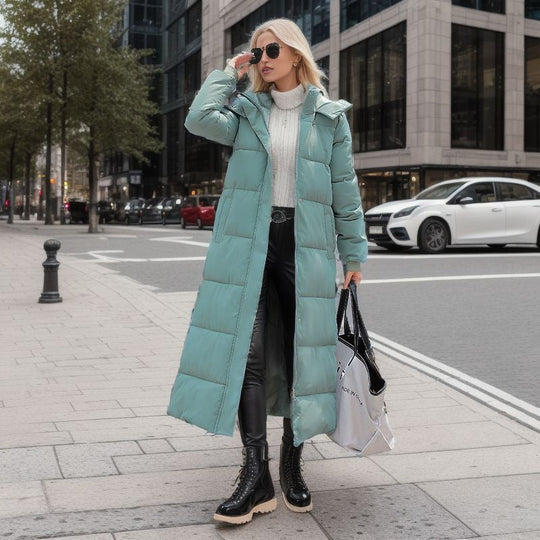 Paris - Lange Winterjacke mit lockerer Passform