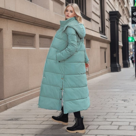 Paris - Lange Winterjacke mit lockerer Passform