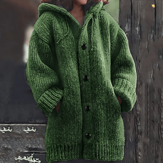 Renzel - Gestrickte warme Strickjacke