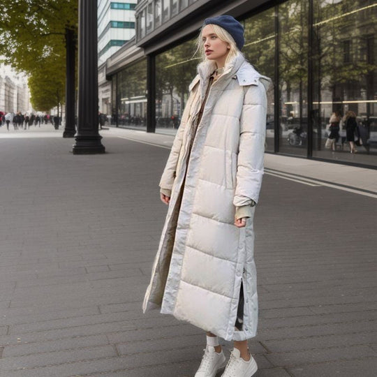 Paris - Lange Winterjacke mit lockerer Passform