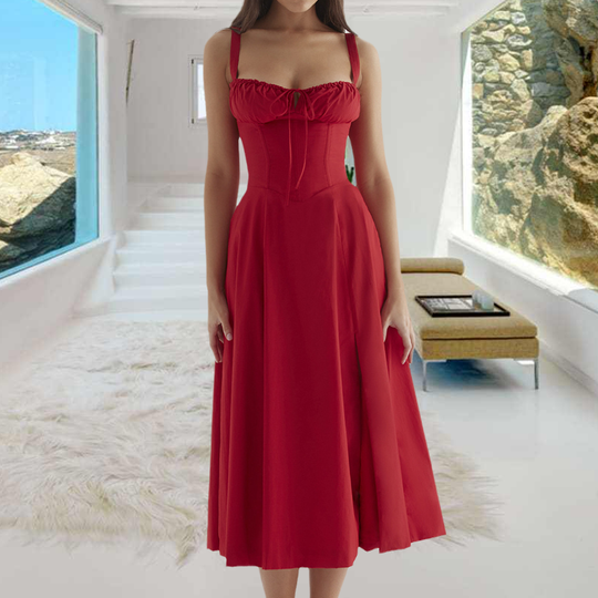 Artemis - Buntes geblümtes Kleid
