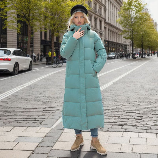 Paris - Lange Winterjacke mit lockerer Passform