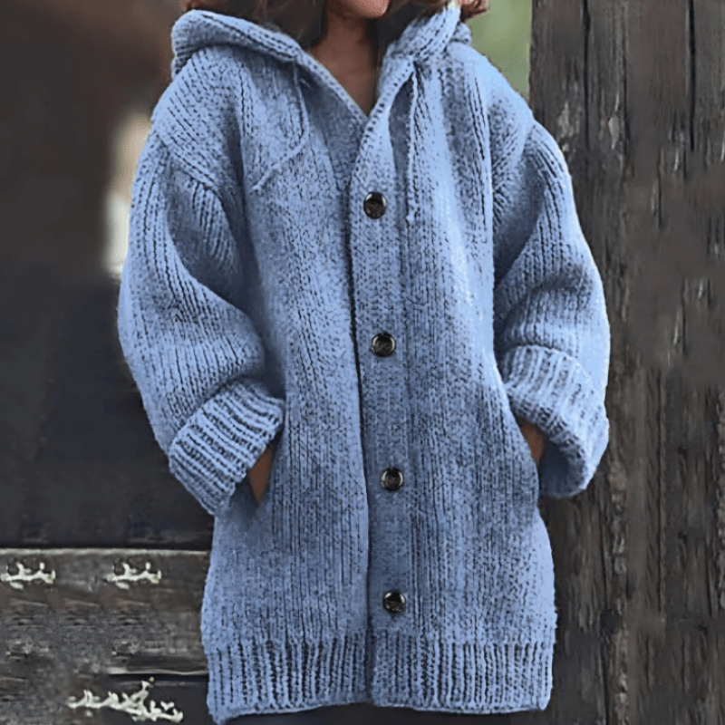 Renzel - Gestrickte warme Strickjacke