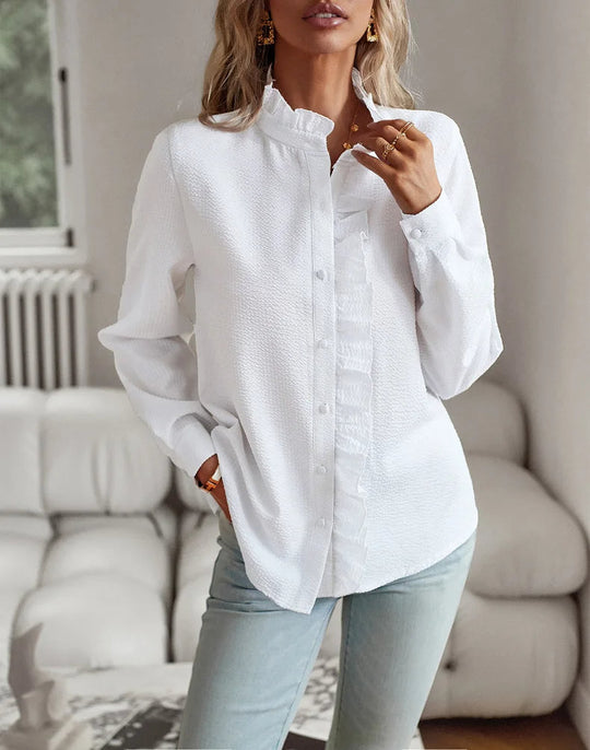 Alva - Elegant & Stilvoll Herbst Bluse