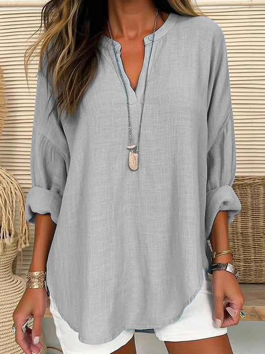 Eliza - Casual Leinenbluse