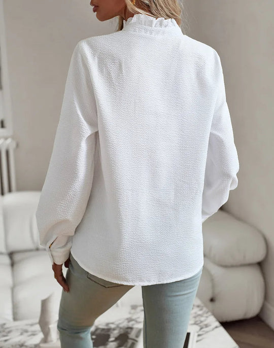 Alva - Elegant & Stilvoll Herbst Bluse