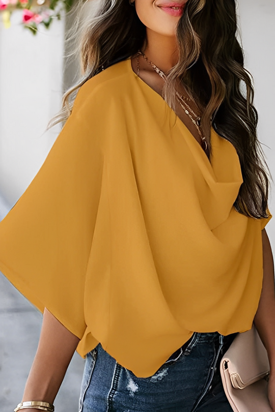 Julie Ann - Lässige Sommer Chiffonbluse