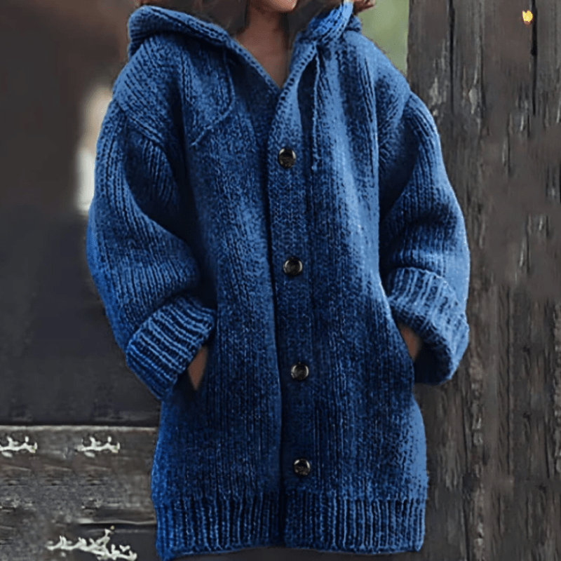 Renzel - Gestrickte warme Strickjacke