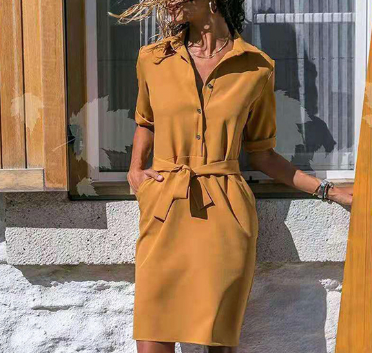 Iliana - Super stylisches Kleid für den Frühling