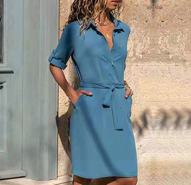 Iliana - Super stylisches Kleid für den Frühling