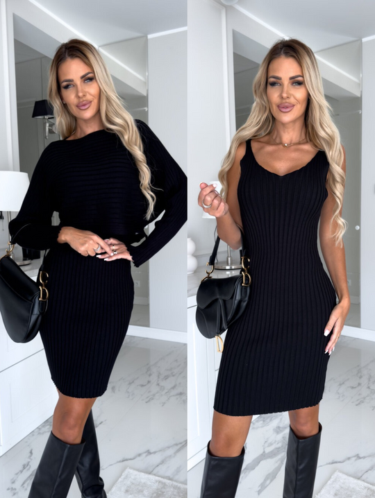 Abelle - Kleid & Pullover 2-teilig