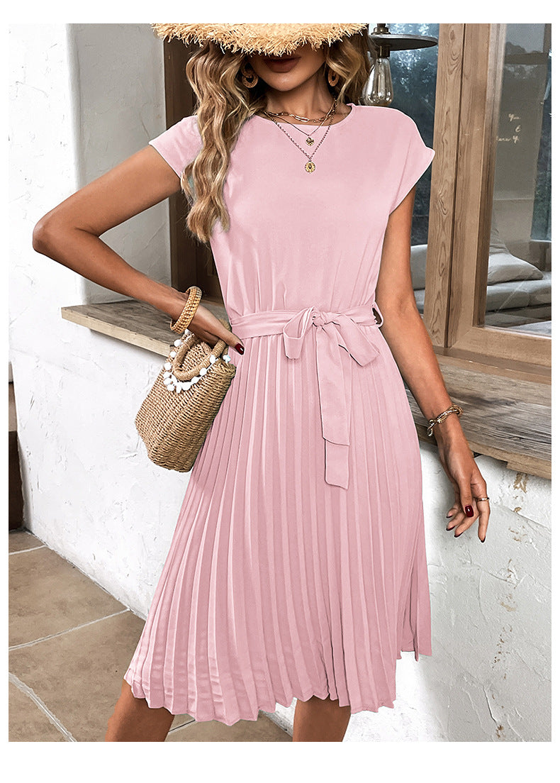Anaiah - Schönes plissiertes Kleid für Frauen