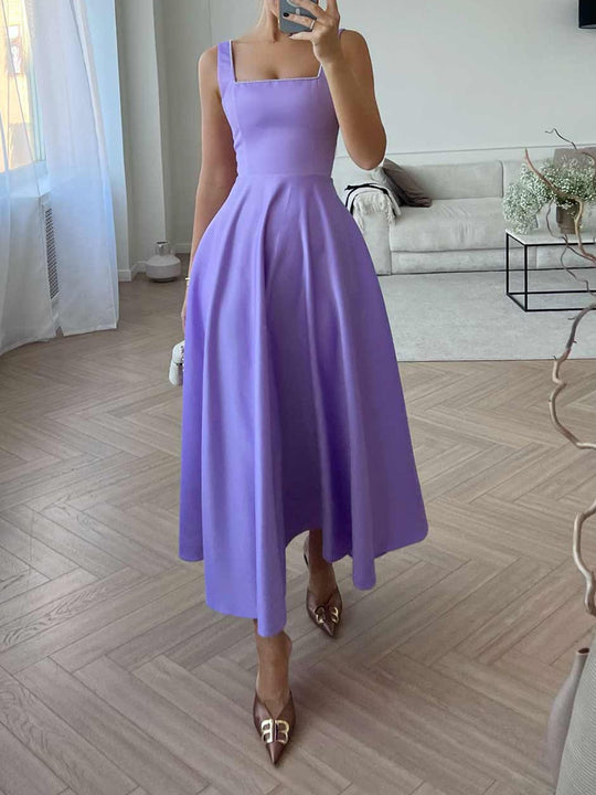 Catarina - Midikleid mit verziertem Mieder und Riemen