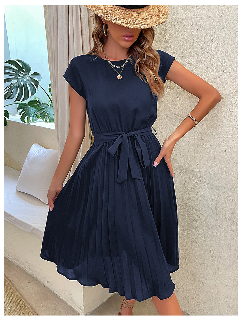 Anaiah - Schönes plissiertes Kleid für Frauen