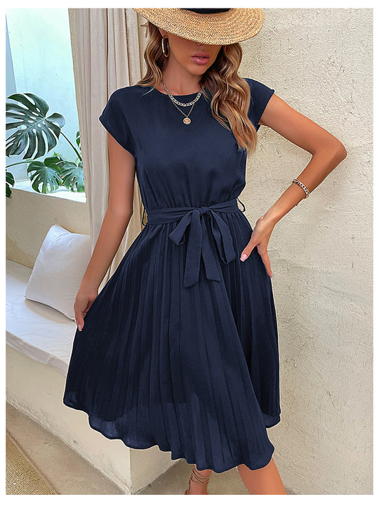 Anaiah - Schönes plissiertes Kleid für Frauen