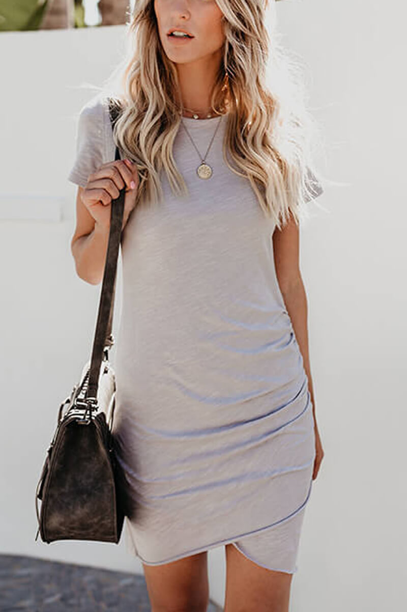 Vanessa - Modernes T-Shirt-Kleid