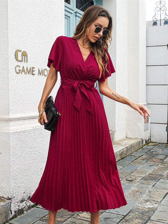 Haide -Elegantes Kleid mit Falten