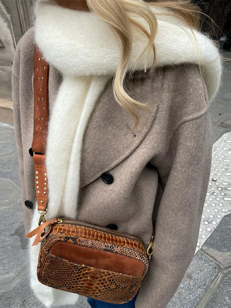 Mariam - Loser Knopf Jacke