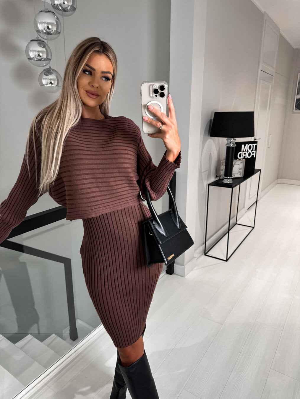 Abelle - Kleid & Pullover 2-teilig